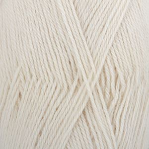 Drops Alpaca uni colour 100 off white