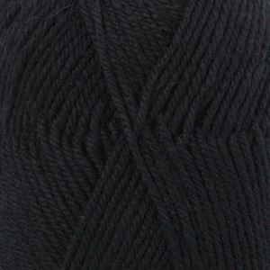 Drops Karisma unicolour 05 black