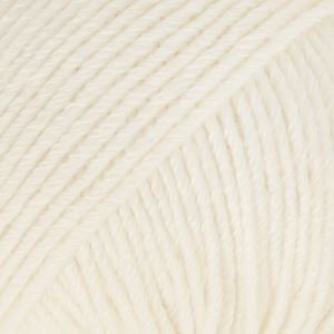 Drops Cotton merino unicolour 01 white