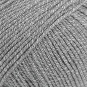 Drops Cotton merino unicolour 18 medium grey UDGÅET