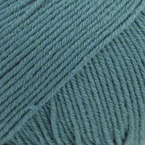 Drops Cotton merino unicolour 26 storm blue