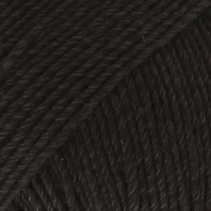 Drops Cotton merino unicolour 02 black