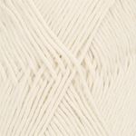 Drops Cotton Light unicolour 01 off white