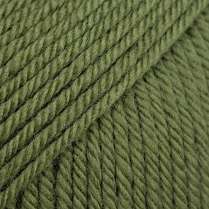 Drops Daisy uni colour 17 moss green