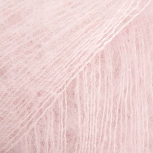 Drops Kid-silk unicolour 63 powder pink
