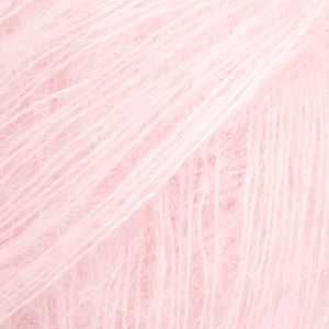 Drops Kid-silk unicolour 72 pastel pink
