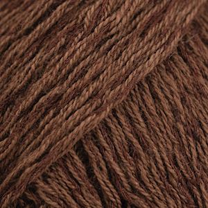 Drops Belle uni colour 39 chocolate