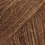 Drops Kid-silk unicolour 76 walnut