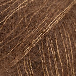 Drops Kid-silk unicolour 76 walnut