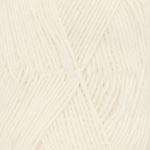 Drops Fabel unicolour 100 off white