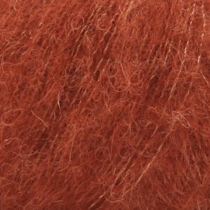 Drops Brushed Alpaca Silk Uni Colour 24 rust