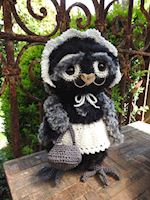 Funny  Furry Owl XXL Molly